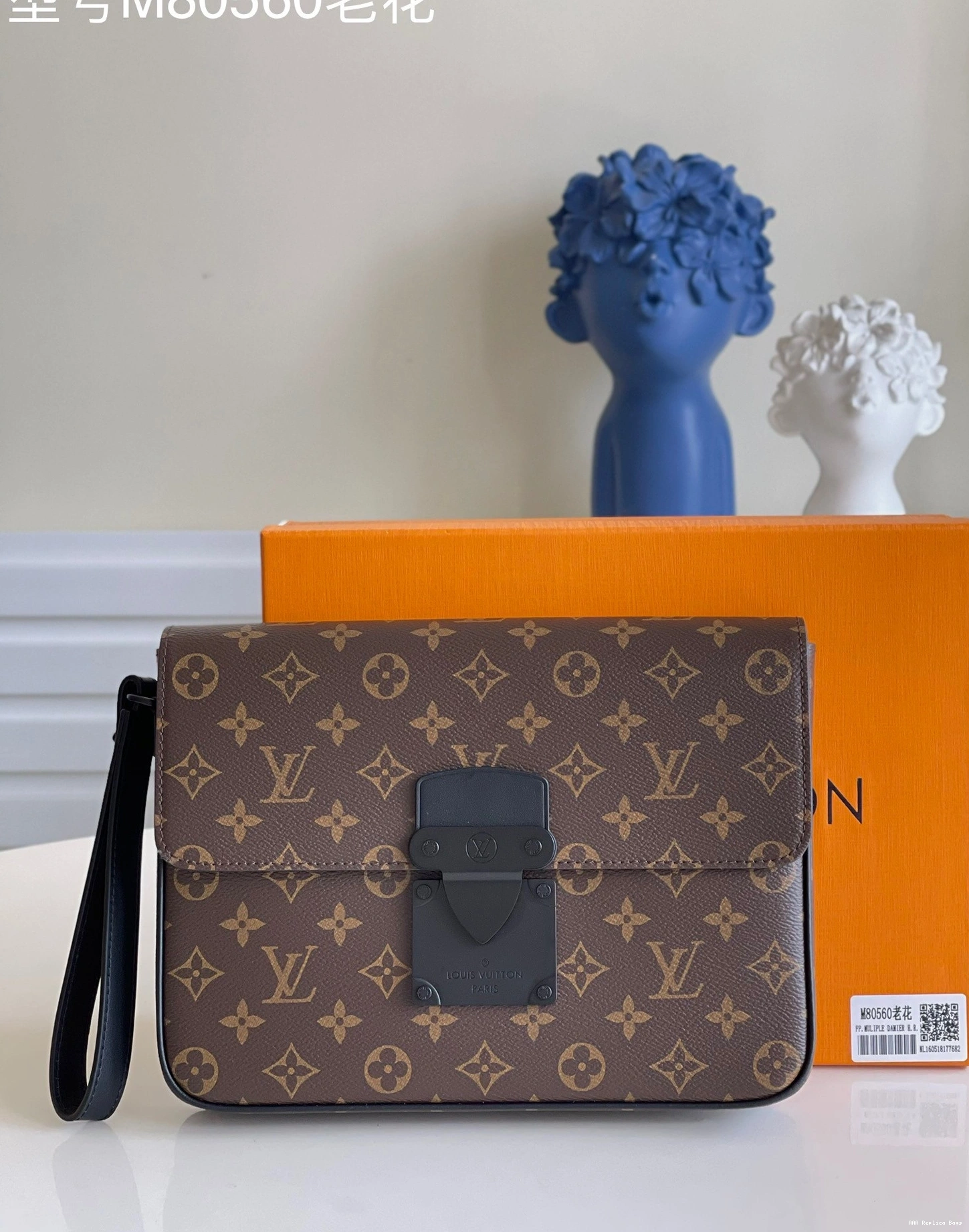 Aaa replica ru LOUIS LOCK S POUCH VUITTON A4 0726